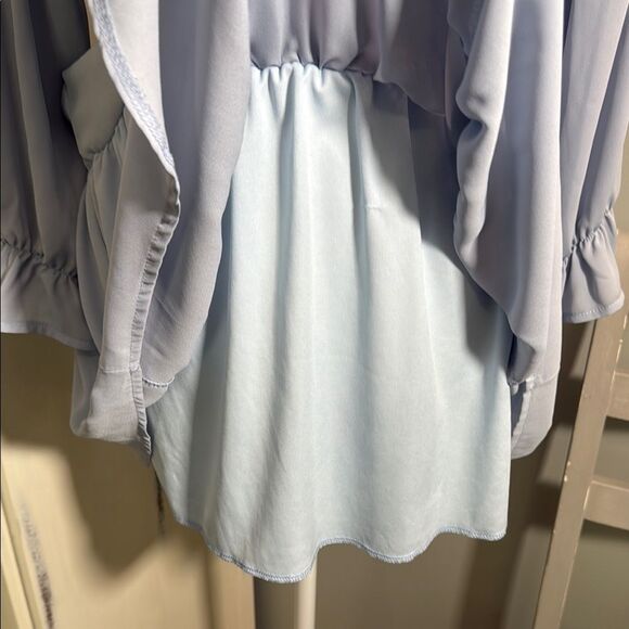 Lucy in the Sky Soft Blue Dress - Picture 9 of 11